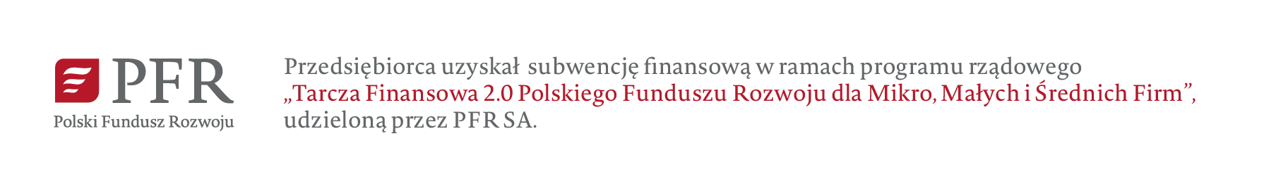 Plansza informacyjna PFR